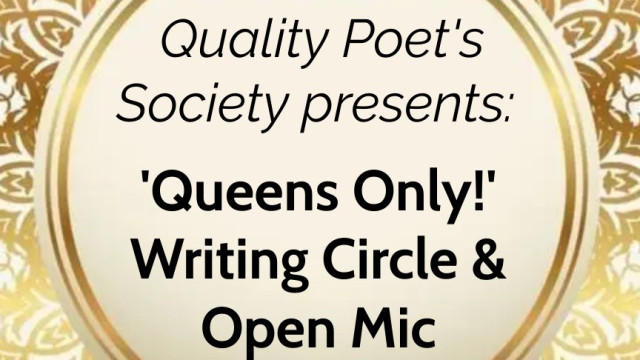 Queens Only! Writing Circle & Open Mic - October 2024