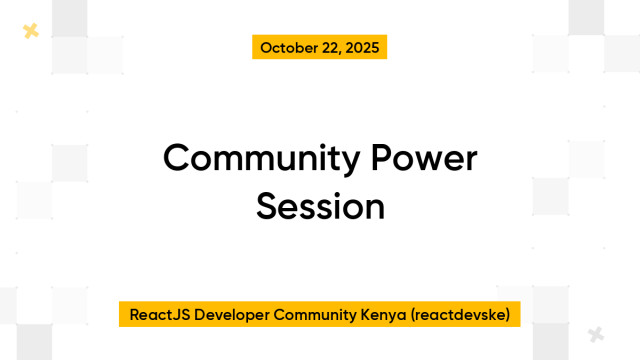 Community Power Session