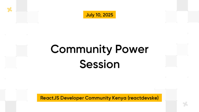 Community Power Session