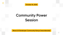Community Power Session
