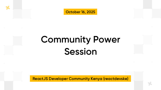 Community Power Session