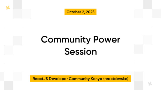 Community Power Session