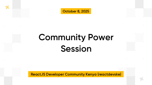 Community Power Session