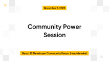 Community Power Session