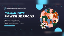 Community Power Sessions — September 2021