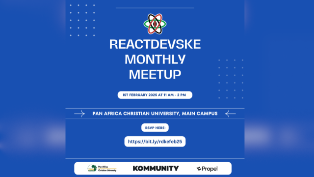 ReactDevsKe Meetup — February 2025