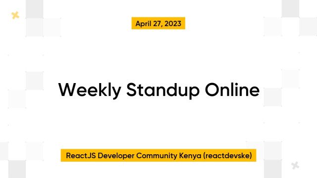 Weekly Standup Online