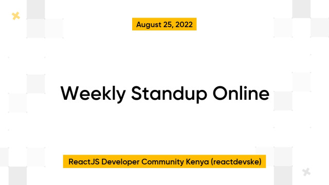 Weekly Standup Online