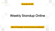 Weekly Standup Online