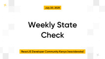 Weekly State Check