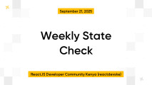 Weekly State Check