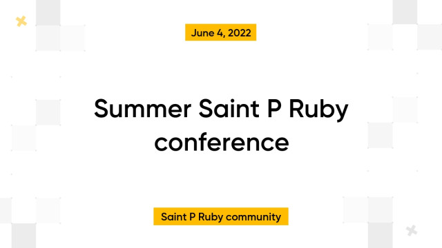 Summer Saint P Ruby conference