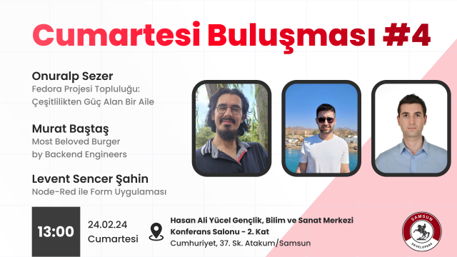 Cumartesi Buluşması #4