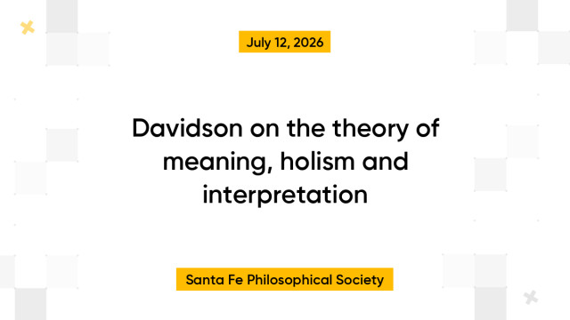 Davidson on the theory of meaning, holism and interpretation