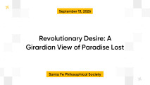 Revolutionary Desire: A Girardian View of Paradise Lost