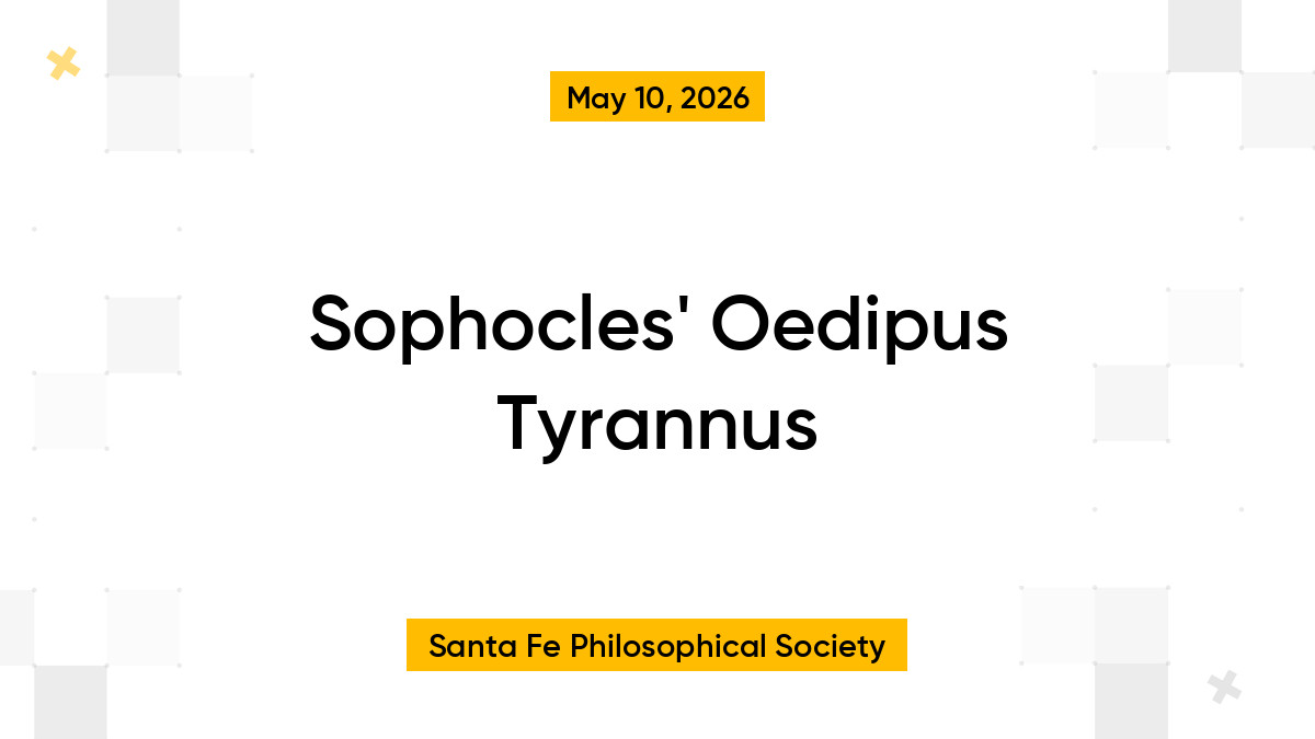 Sophocles' Oedipus Tyrannus