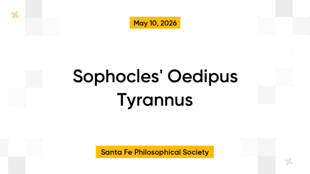 Sophocles' Oedipus Tyrannus