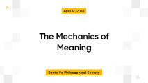 The Mechanics of Meaning