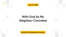 With God As My Neighbor-Canceled