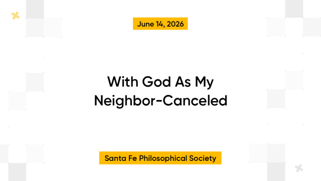 With God As My Neighbor-Canceled