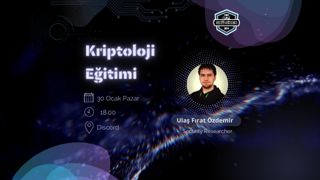 Kriptoloji 101 - Ulaş Fırat Özdemir