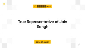 True Representative of Jain Sangh