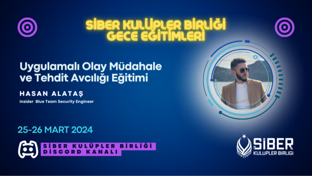 Uygulamalı Olay Müdahale ve Tehdit Avcılığı Eğitimi