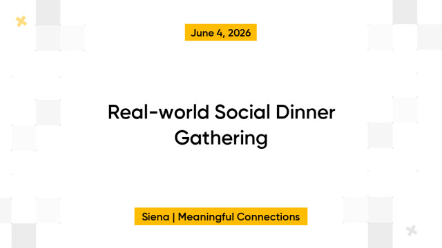 Real-world Social Dinner Gathering
