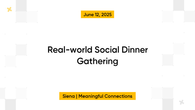Real-world Social Dinner Gathering