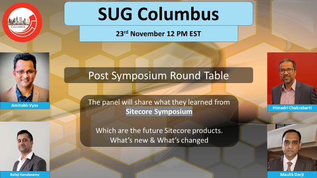 Post Symposium Round Table