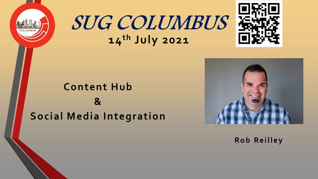 Sitecore User Group - Columbus July 2021 meeting