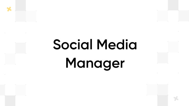 Social Media Manager