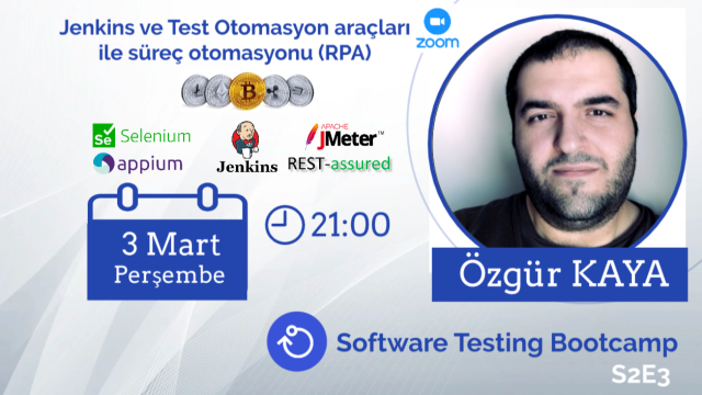 Jenkins ve Test Otomasyon araçları ile süreç otomasyonu (RPA)