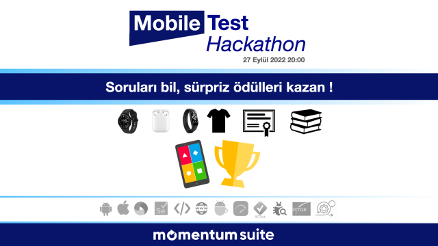 Mobile Test Hackathon 2022 - Ödüllü Kahoot bilgi yarışması