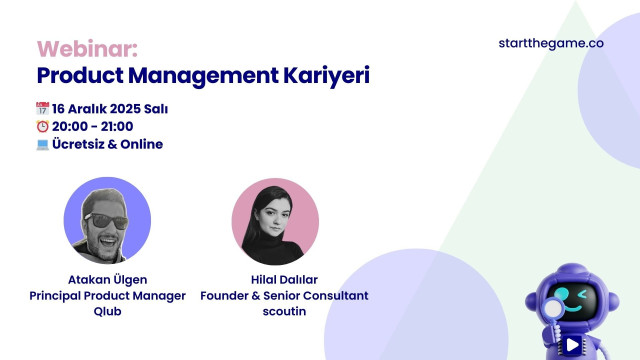 Webinar: Product Management Kariyeri