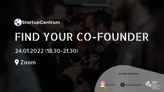 Find Your Co-Founder İstanbul - StartupCentrum