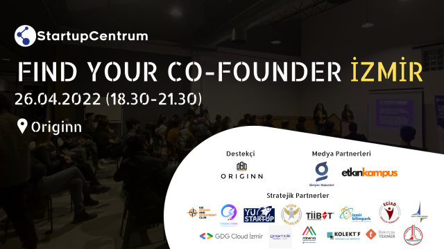 Find Your Co-Founder İzmir - StartupCentrum