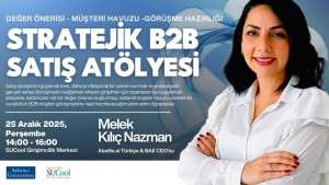 STRATEJİK B2B SATIŞ ATÖLYESİ- "‘Değer Önerisi-Müşteri Havuzu- Görüşme Hazırlığı"