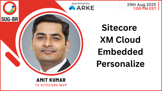 Sitecore XM Cloud​ Embedded Personalize