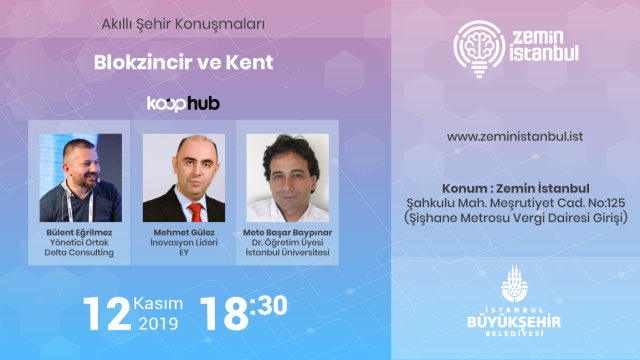 Akıllı Şehir Konuşmaları: Blokzincir ve Kent
