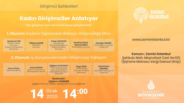 Girişimci Sohbetleri: Kadın Girişimciler Anlatıyor
