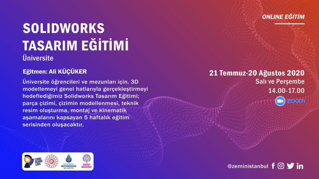 SolidWorks Tasarım Eğitimi-Üniversite (5 Haftalık)