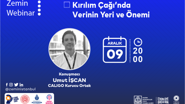 Zemin Webinar | Kırılım Çağı'nda Verinin Yeri ve Önemi