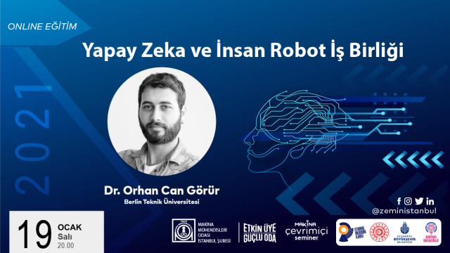 Online Eğitim | Yapay Zeka ve İnsan Robot İş Birliği