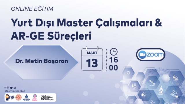 Online Eğitim | Yurt Dışı Master Çalışmaları & Ar-Ge Süreçleri