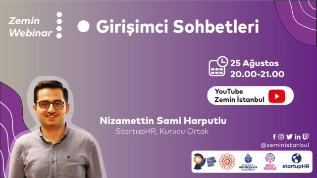Girişimci Sohbetleri #8 | StartupHR Kurucu Ortağı Nizamettin Sami Harputlu