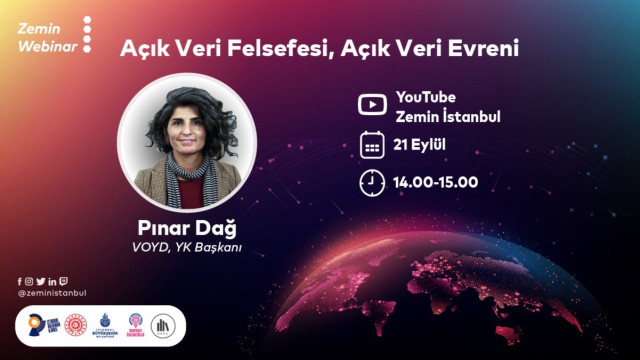 Zemin Webinar | Açık Veri Felsefesi, Açık Veri Evreni