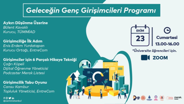 Geleceğin Genç Girişimci Programı | Üniversite | Son Başvuru: 20 Ekim