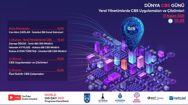 Dünya CBS Günü | Yerel Yönetimlerde CBS Uygulamaları ve Çözümleri
