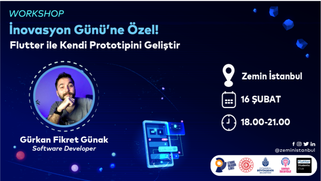 Fiziki Workshop | Flutter ile Kendi Prototipini Geliştir